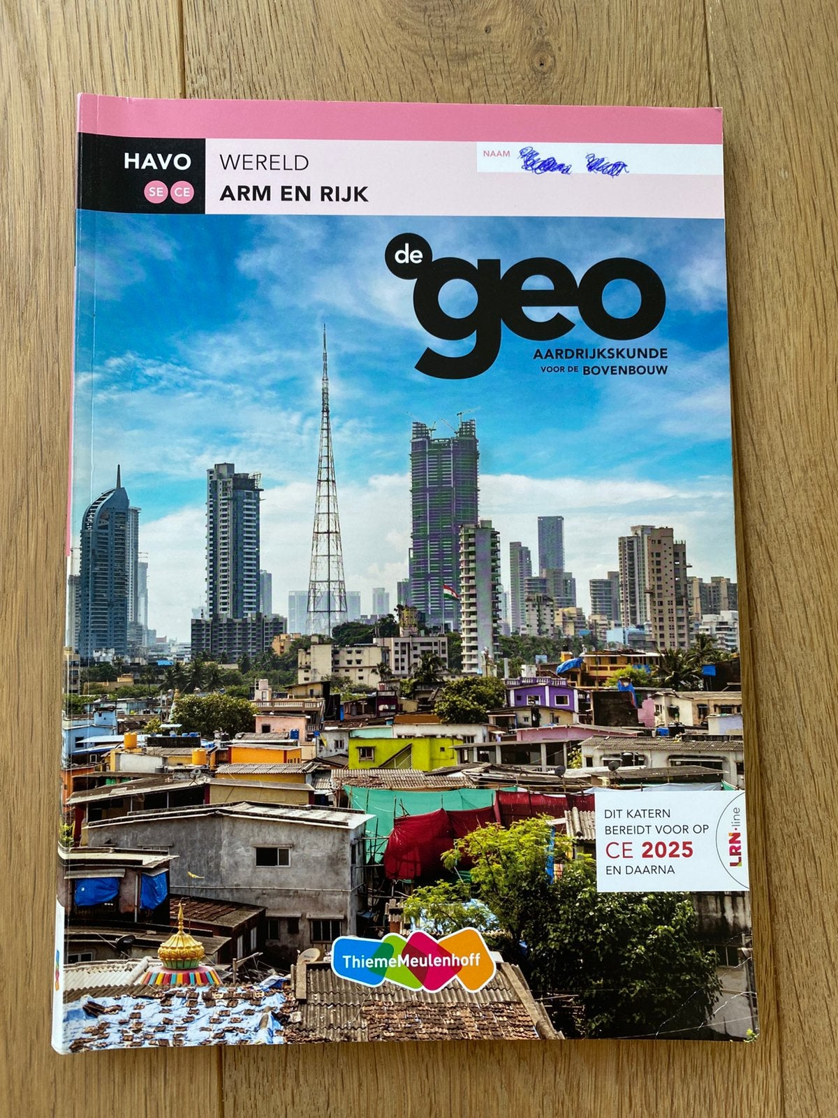 Aardrijkskunde boek GEO HAVO Arm en Rijk, Ophalen, Gelezen, HAVO, Aardrijkskunde
