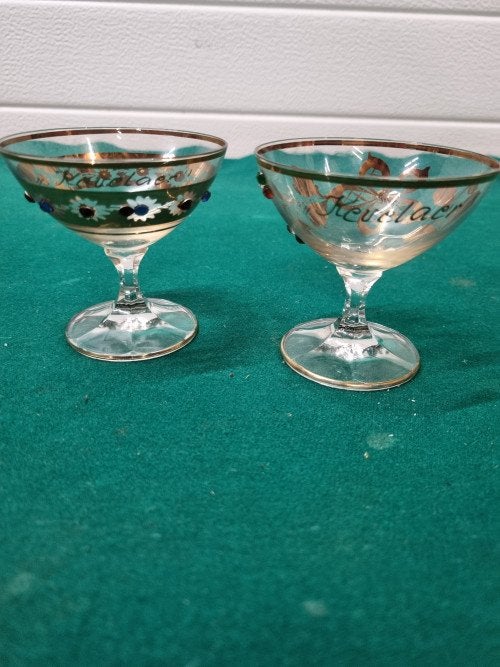 Champagne / wijn  glaasjes kevelaer, Verzamelen, Glas en Borrelglaasjes, Ophalen of Verzenden, 'T Olde Gre-j, Info@toldegrej.nl