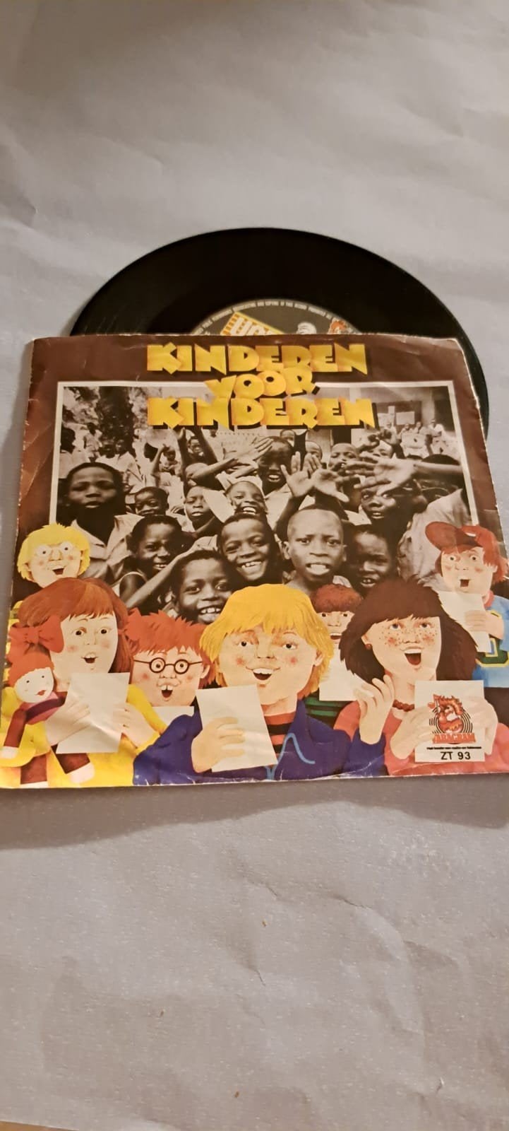 Kinderen voor Kinderen - Vinyl Single ZT 93, Cd's en Dvd's, Ophalen, Gebruikt, EP, Kinderen en Jeugd