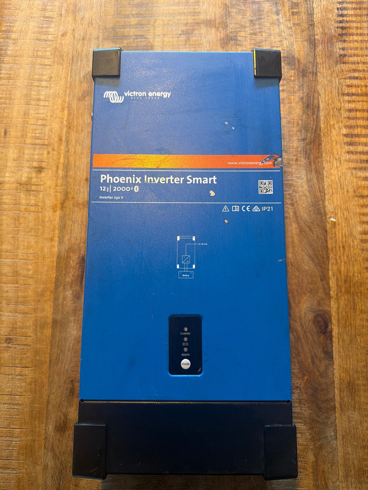 Victron Phoenix Inverter Smart 12V 2000VA, Ophalen of Verzenden, Gebruikt