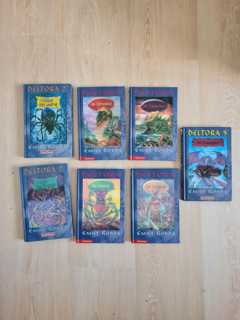 Deltora boekenreeks - Emily Rodda (7 boeken), Boeken, Ophalen of Verzenden, Zo goed als nieuw