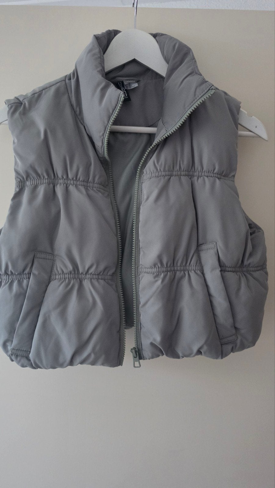 Lichtgroene bodywarmer, Kleding | Dames, Bodywarmers, H&M, Ophalen of Verzenden, Maat 34 (XS) of kleiner, Groen