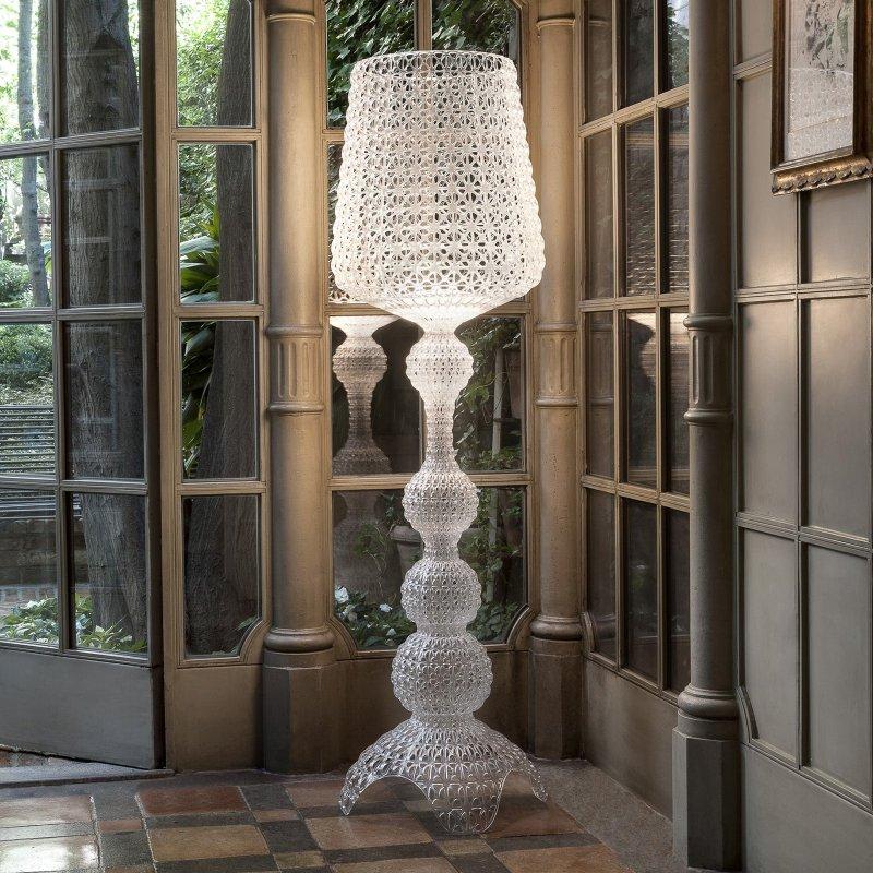 Kartell Kabuki Vloerlamp Kristal, Via delle Industrie 1 20082 Noviglio (MI) Italië, Overige materialen, Klassiek, Nieuw