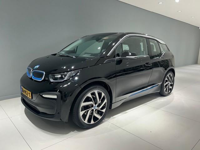 BMW I3 (i01) i3 170pk (120 Ah) Aut i3 19inch LMV Stoelverwar, Automaat, 12 maanden, Stof, 4 stoelen
