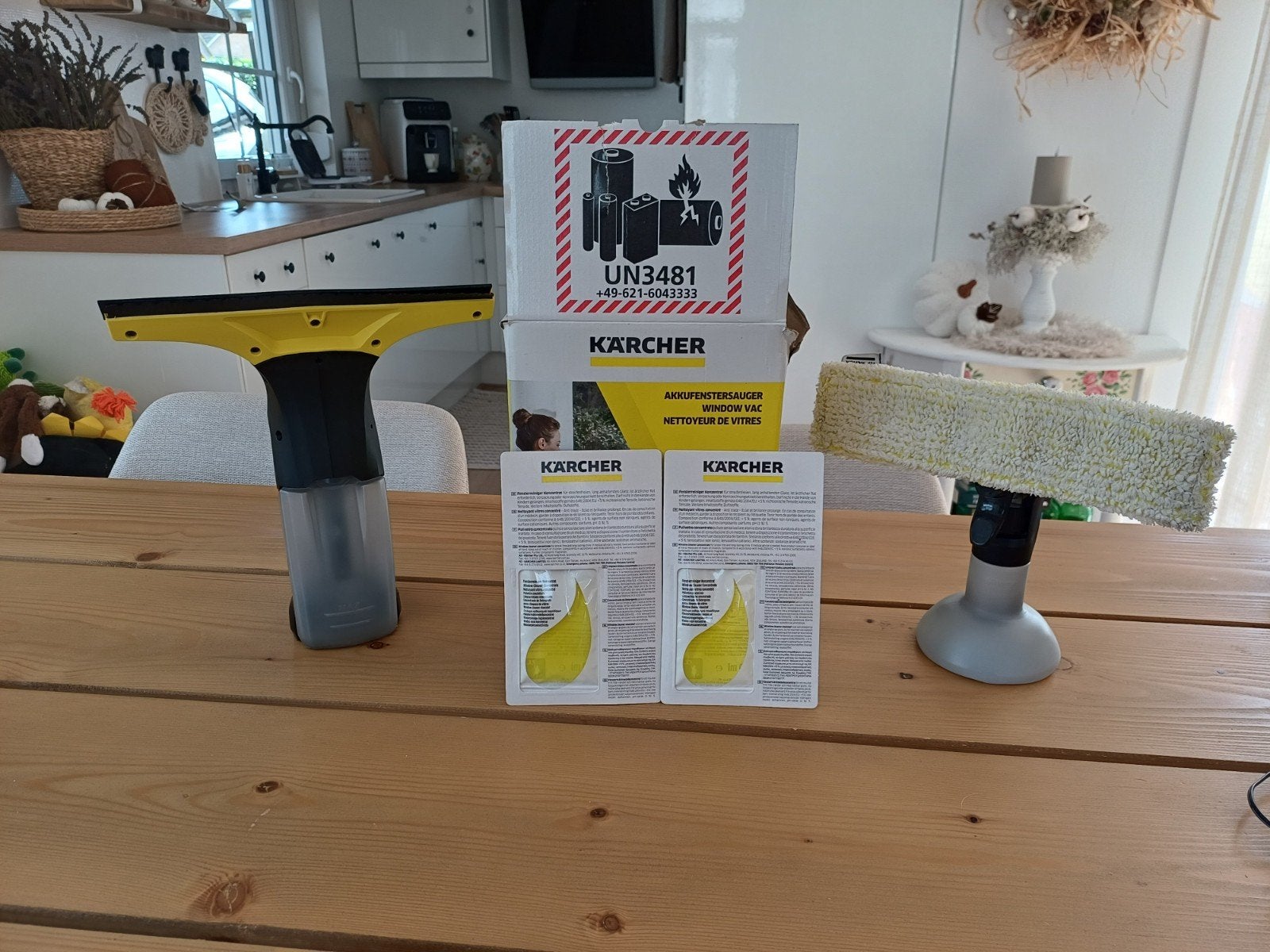 Kärcher Window Vac WV 2 Plus N - Raamwisser en Sprayflacon, Huis en Inrichting, Ophalen, Raamwisser of Trekker