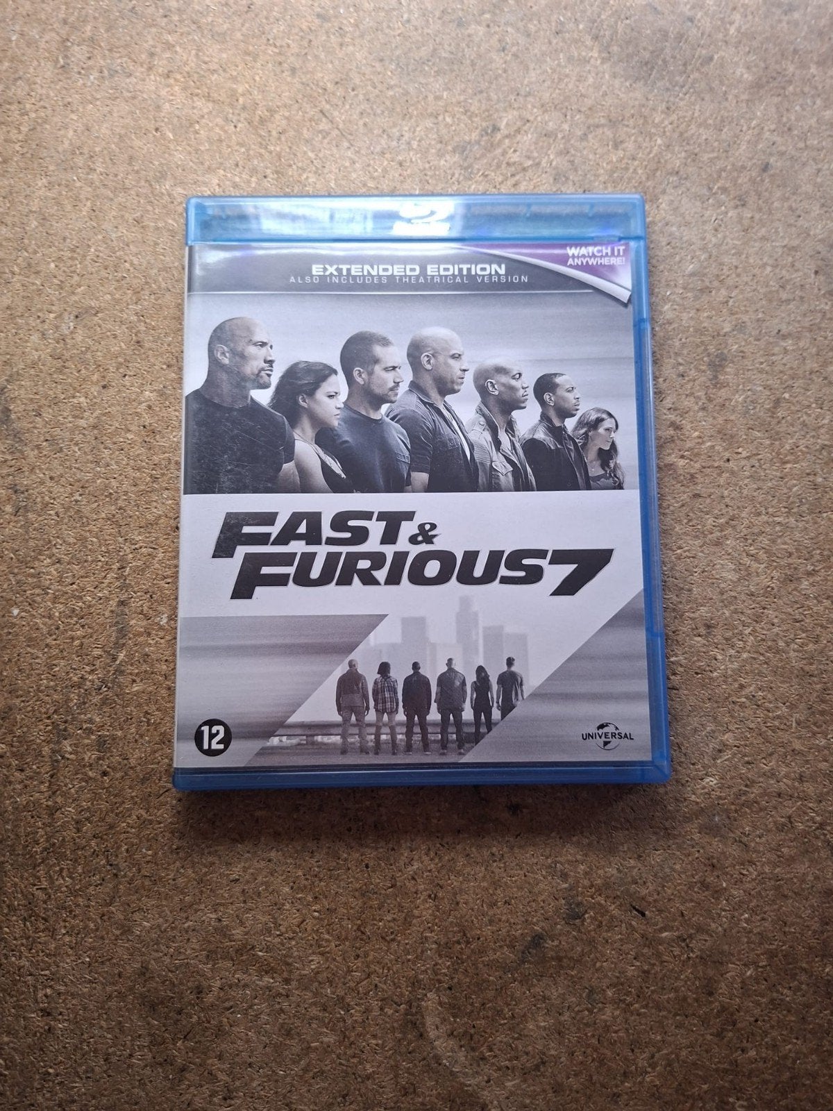 Fast & Furious 7 - Extended Edition Blu-ray, Cd's en Dvd's, Engels, Speciale editie, Ophalen of Verzenden, Zo goed als nieuw