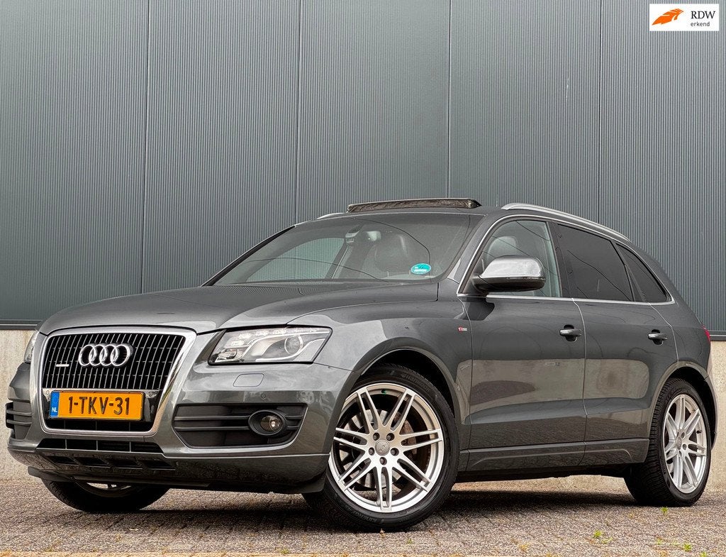 Audi Q5 2.0 TFSI hybrid quattro|3x s-line|aut|pano|xenon, Euro 5, Gebruikt, 120 €/maand, 14 km/l