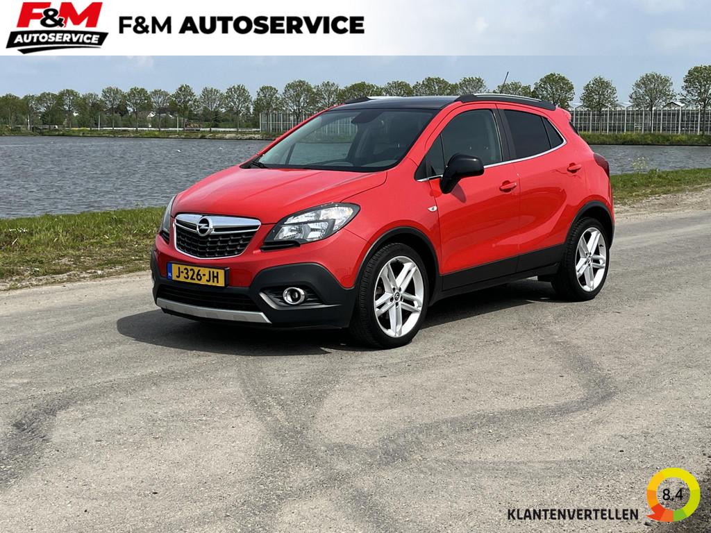 Opel Mokka 1.4 T Innovation Clima, trekhaak, pdc, stoel-stuu, Auto's, Opel, Voorwielaandrijving, Stof, Gebruikt, 4 cilinders