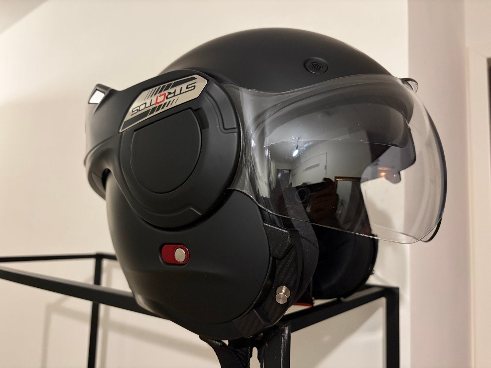 BEON Stratos Systeemhelm - Maat L - Zwart, Overige merken, Systeemhelm, Ophalen of Verzenden, L