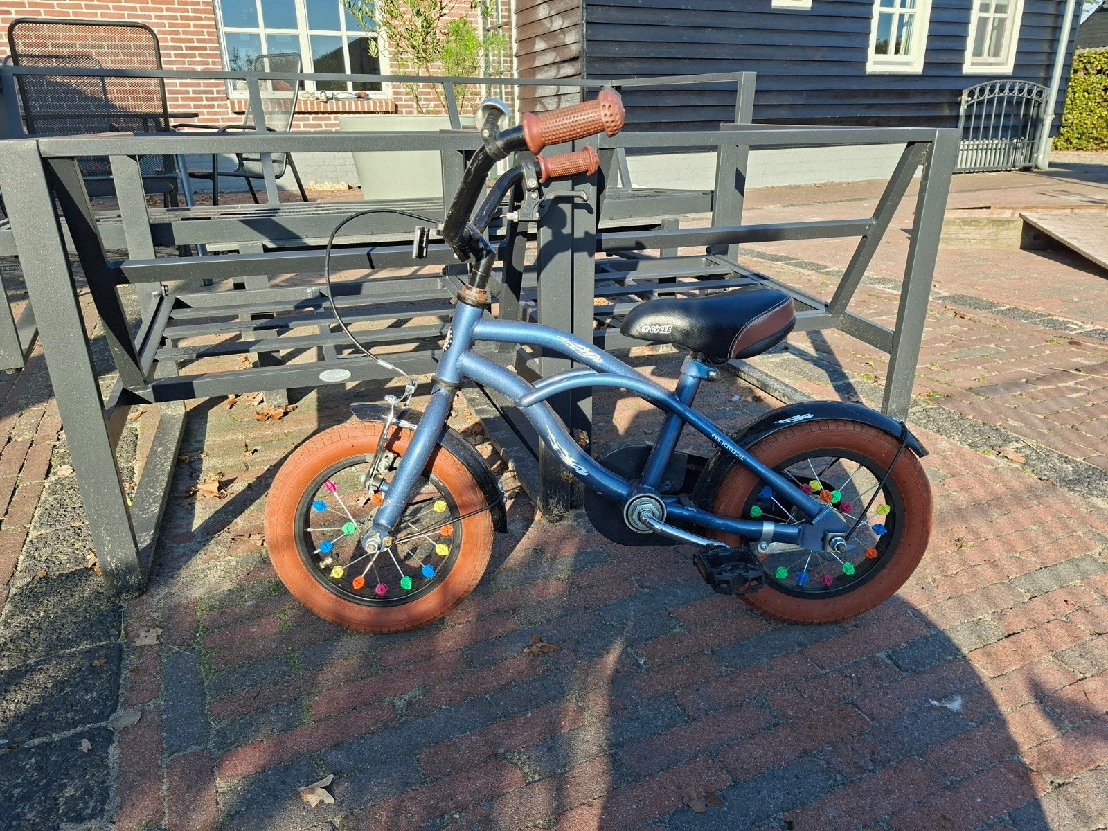 2Cycle 12 inch kinderfiets met zijwieltjes, Ophalen, Zijwieltjes, Gebruikt, Minder dan 16 inch