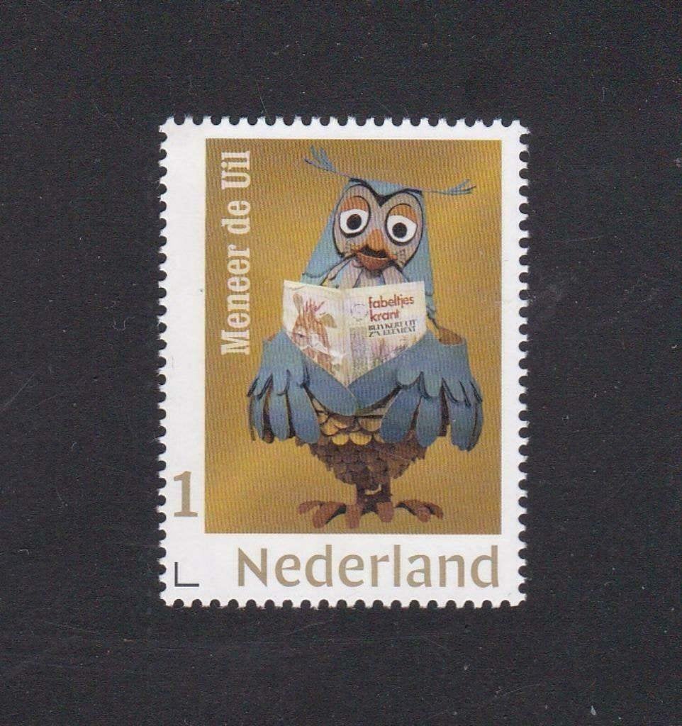 2018 De Fabeltjeskrant Meneer de Uil 3678 postfris, Ophalen of Verzenden, Na 1940, Postfris