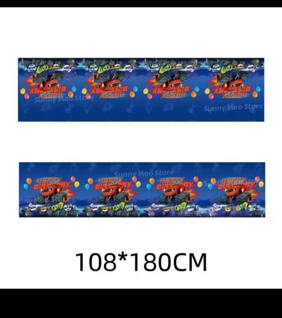 Nieuw Blaze en de Monsterwielen Verjaardagsdecoratie, Ophalen, Nieuw, Versiering, Verjaardag
