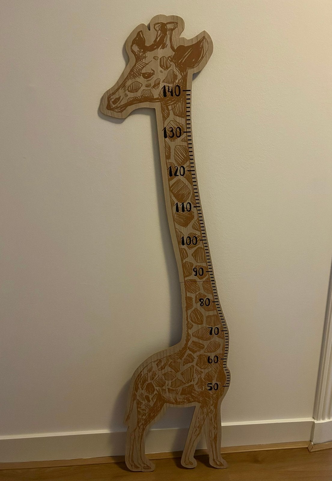Giraf groeimeter, Ophalen, Zo goed als nieuw, Wanddecoratie