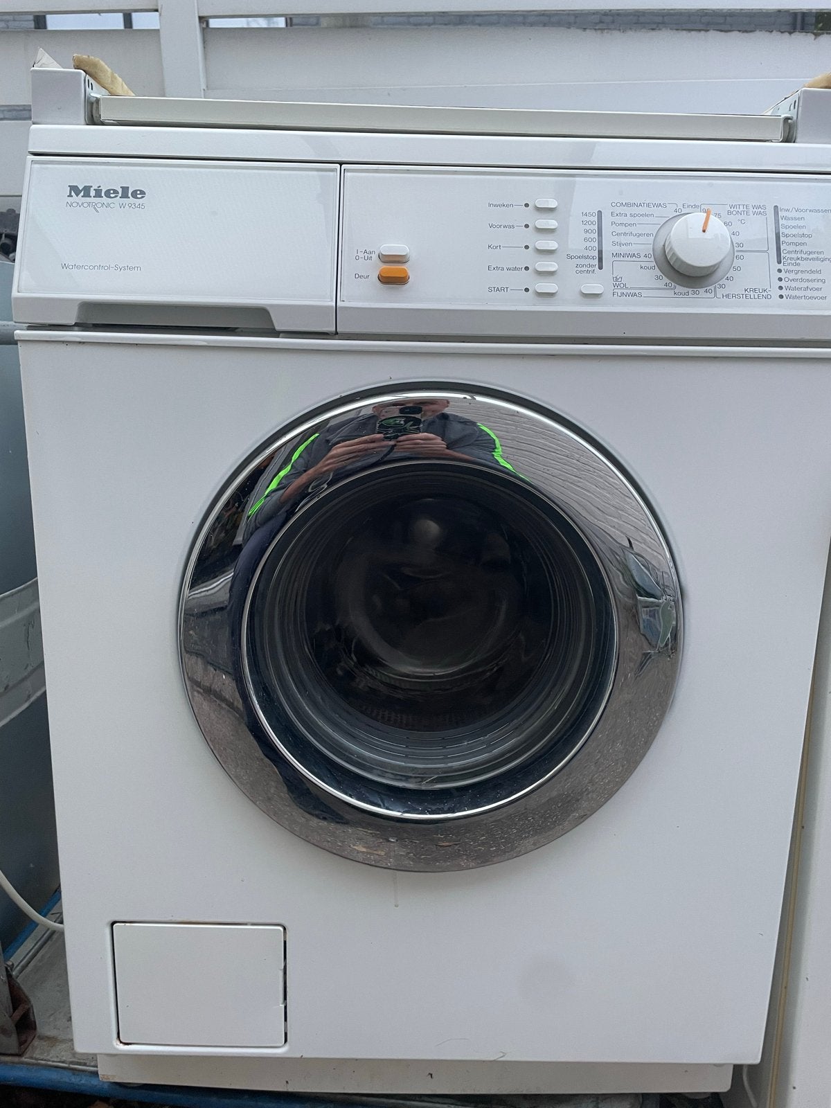 Miele Novotronic W 9345 Wasmachine - Voorlader, Ophalen, Gebruikt, Voorlader, 85 tot 90 cm