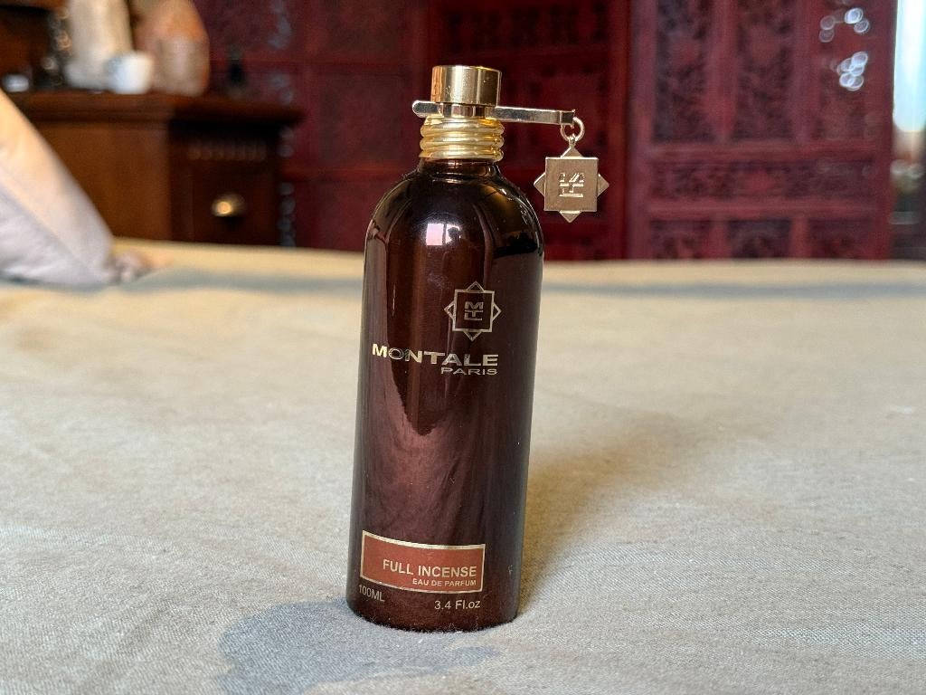 Montale - Full Incense sample/decant, Sieraden, Tassen en Uiterlijk, Uiterlijk | Parfum, Ophalen of Verzenden, Zo goed als nieuw