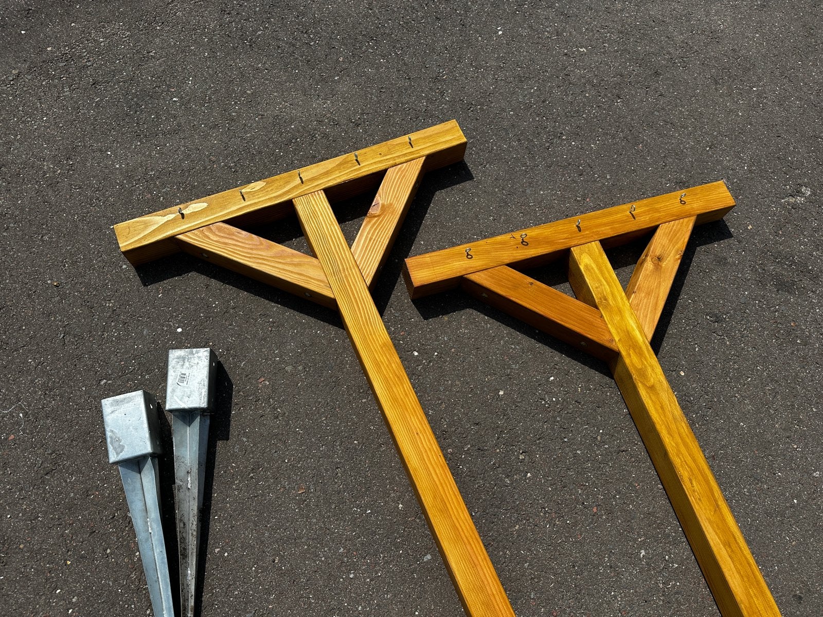 NIEUW! Douglas waspalen - 210x100 waspaal, Tuin en Terras, Ophalen, Nieuw, Hout, Tuinhek