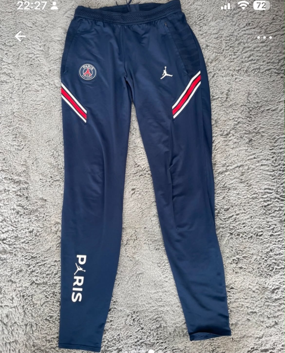 PSG x Jordan trainingspak - Maat M, Maat 38/40 (M), Blauw, Ophalen of Verzenden, Fitness of Aerobics