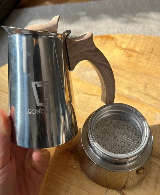 Leonomics percolator - Zo goed als nieuw, Overige modellen, Gemalen koffie, Ophalen of Verzenden, Zo goed als nieuw