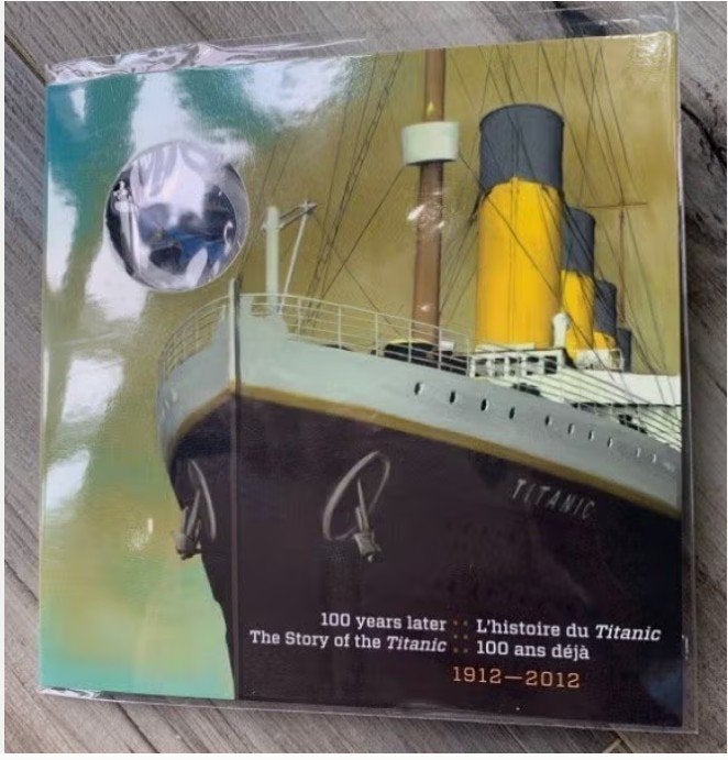 Canada - 25-Cent 2012 Coloured Coin - R.M.S. Titanic, Verzenden, Noord-Amerika, Setje