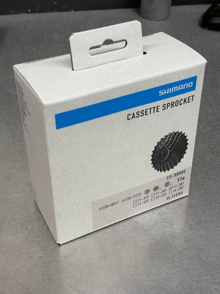 Cassette 11 speed Shimano Ultegra CS-R8000 11-30T, Overige typen, Nieuw, Ophalen of Verzenden, Stadsfiets