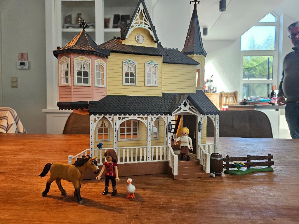 Playmobil Spirit Landhuis 9475, Kinderen en Baby's, Speelgoed | Playmobil, Zo goed als nieuw, Ophalen of Verzenden