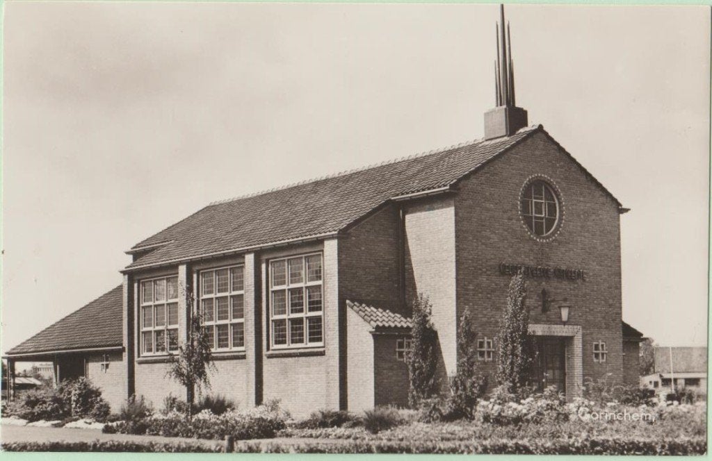 Gorinchem Gereformeerde Gemeente kerk 1958., Ophalen, 1940 tot 1960, Ongelopen, Zuid-Holland