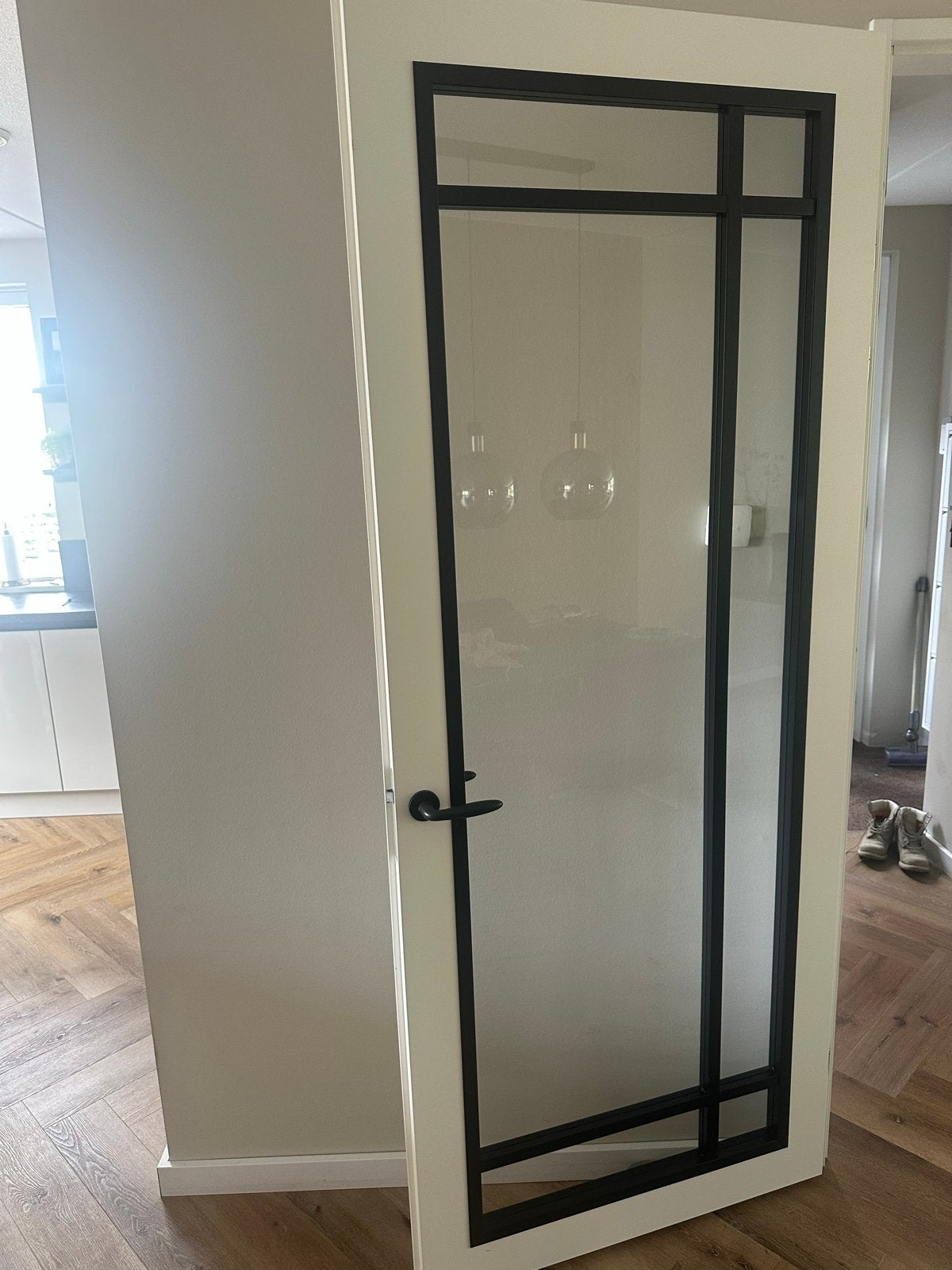 Svedex Binnendeur met Glas - 231x95 cm, Ophalen, 80 tot 100 cm, 215 cm of meer, Binnendeur