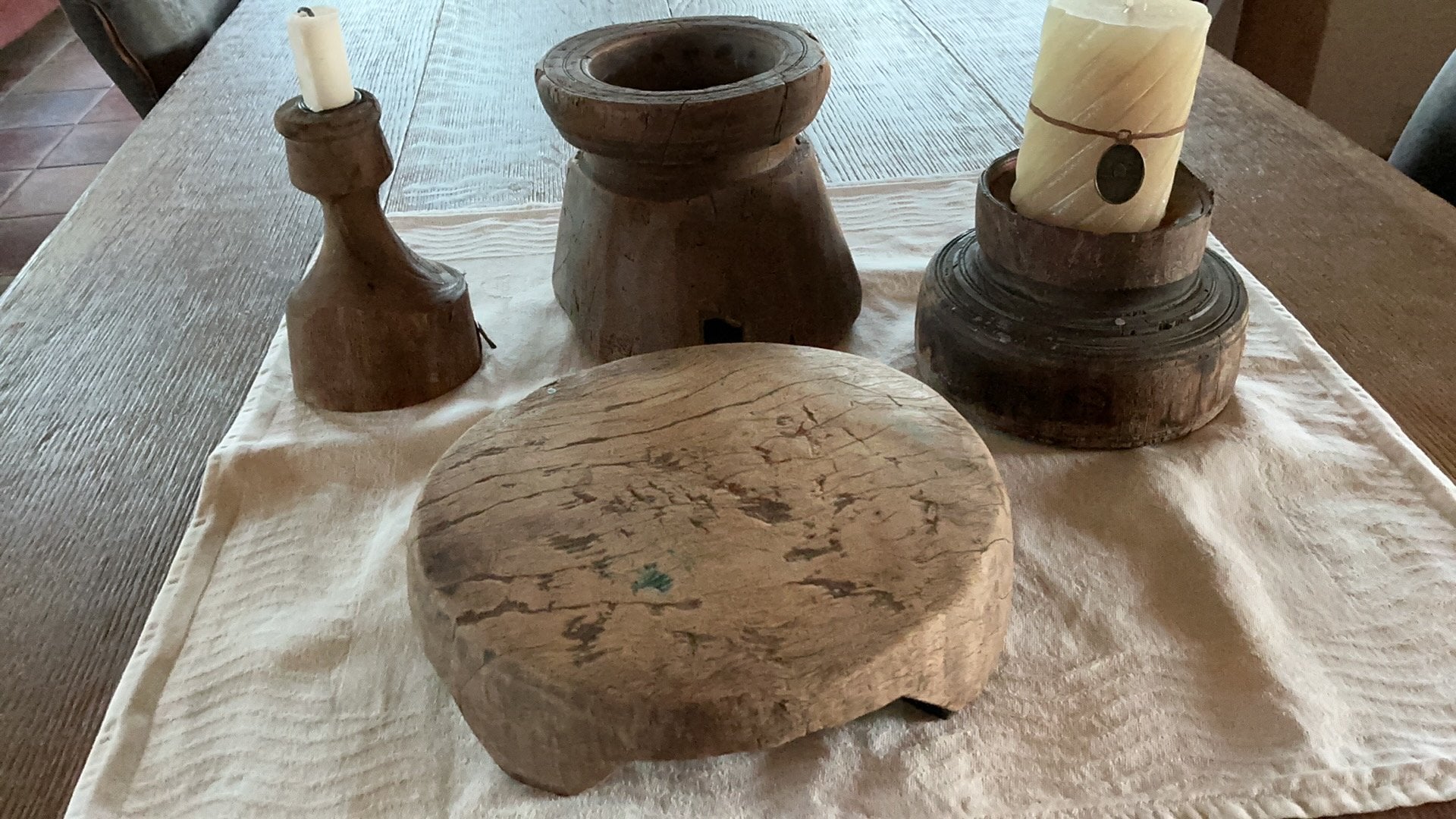 Stoer ,landelijk ,houten decoratie, Ophalen
