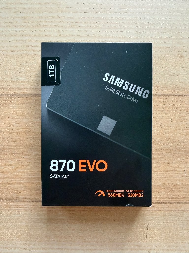 Samsung 870 EVO 1TB SSD – Brand New, Computers en Software, Harde schijven, Intern, SSD, Nieuw, Ophalen of Verzenden