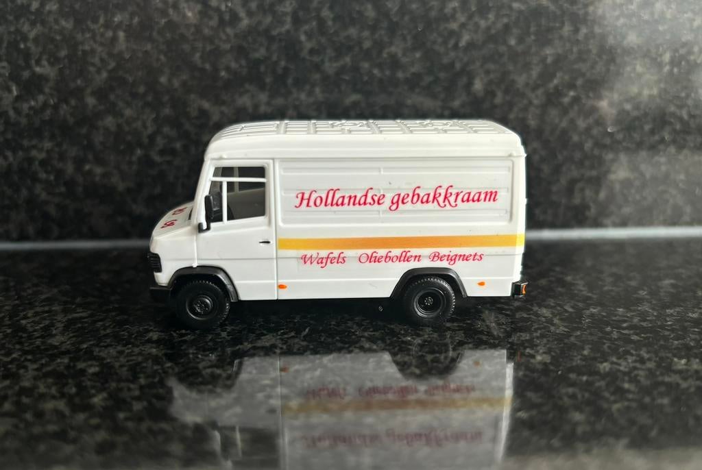 Decals transfer set oliebollen gebakskraam transporter 1:87, Verzenden, Nieuw