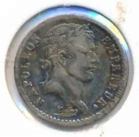 Frankrijk Halve Franc 1808, Ophalen of Verzenden, Frankrijk, Losse munt, Zilver