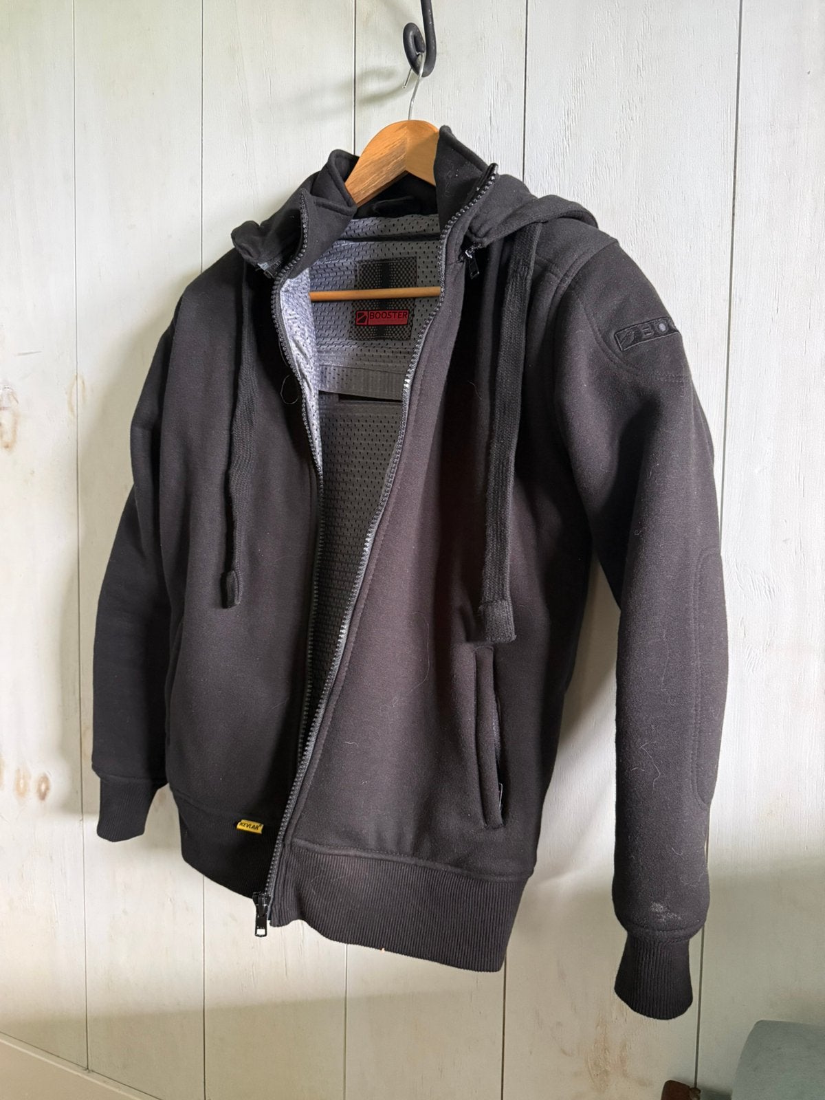 Kevlar Motorhoodie van Booster, Ophalen of Verzenden, Tweedehands, Jas | textiel