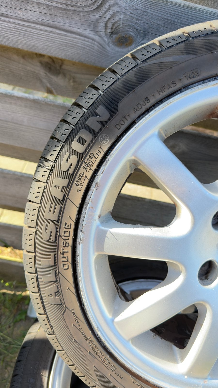 All-Turi all season banden, Ophalen, Gebruikt, Peugeot