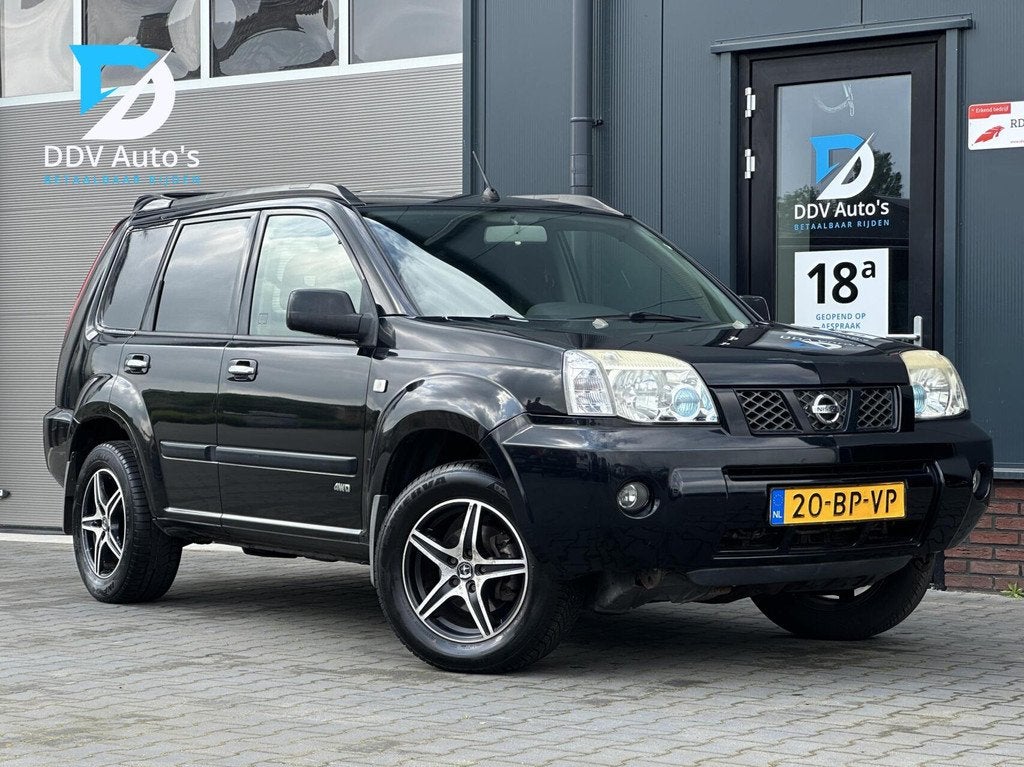Nissan X-Trail 2.2 dCi/136pk Sport 4x4|BTW|Trekhaak|Grijs Ke, Gebruikt, 4 cilinders, 2000 kg, Zwart