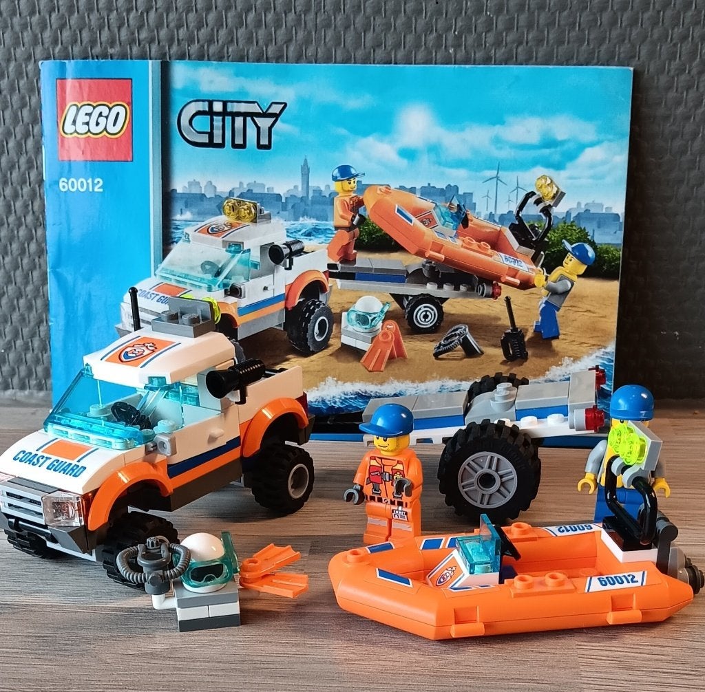 lego diving boat 60012, City, Lego, Ophalen of Verzenden, Zo goed als nieuw