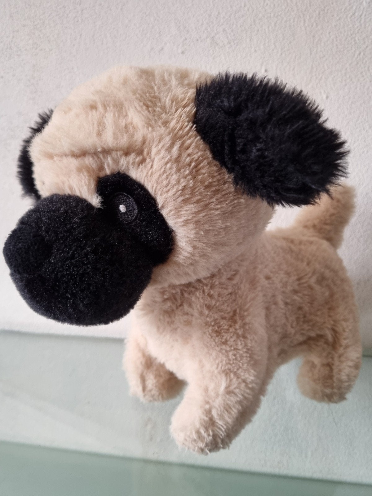 Orig,ZD Trading,LOOP MOPSHOND PUP,17cm,Interact,Label,Izgst!, Interactief, Overige merken, Overige karakters, Zo goed als nieuw