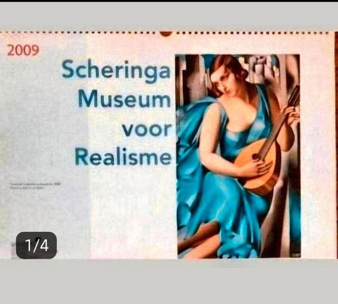 Kunstkalenders Breitner Van Gogh Scheringa Singer, Ophalen of Verzenden, Zo goed als nieuw
