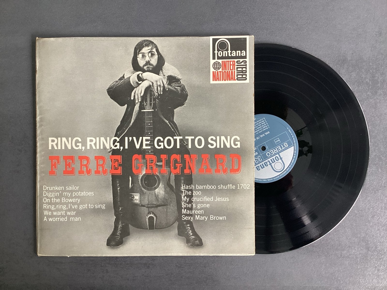 Ferre Grignard - Ring, Ring, I've Got To Sing (LP), Ophalen of Verzenden, 12 inch