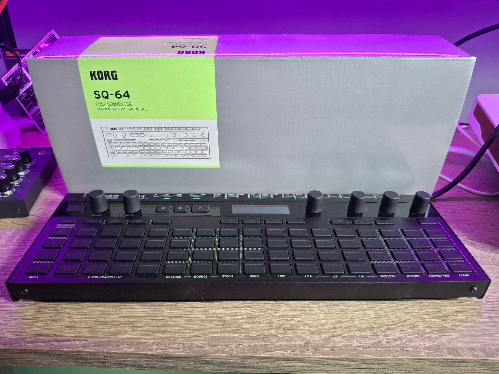 KORG SQ-64 Poly Sequencer, Ophalen of Verzenden, Zo goed als nieuw
