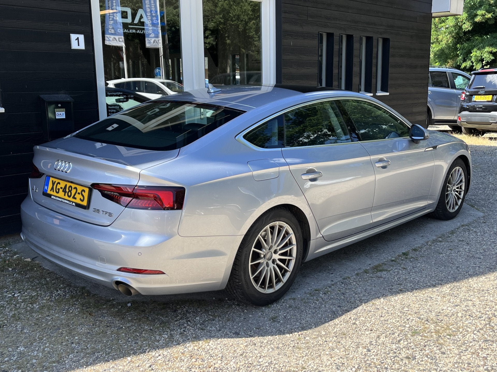 Audi A5 Sportback 35 TFSI Aut/Ecc/Leer/Navi/Pano (bj 2019), Auto's, Audi, Gebruikt, 4 cilinders, Bedrijf, 1500 kg