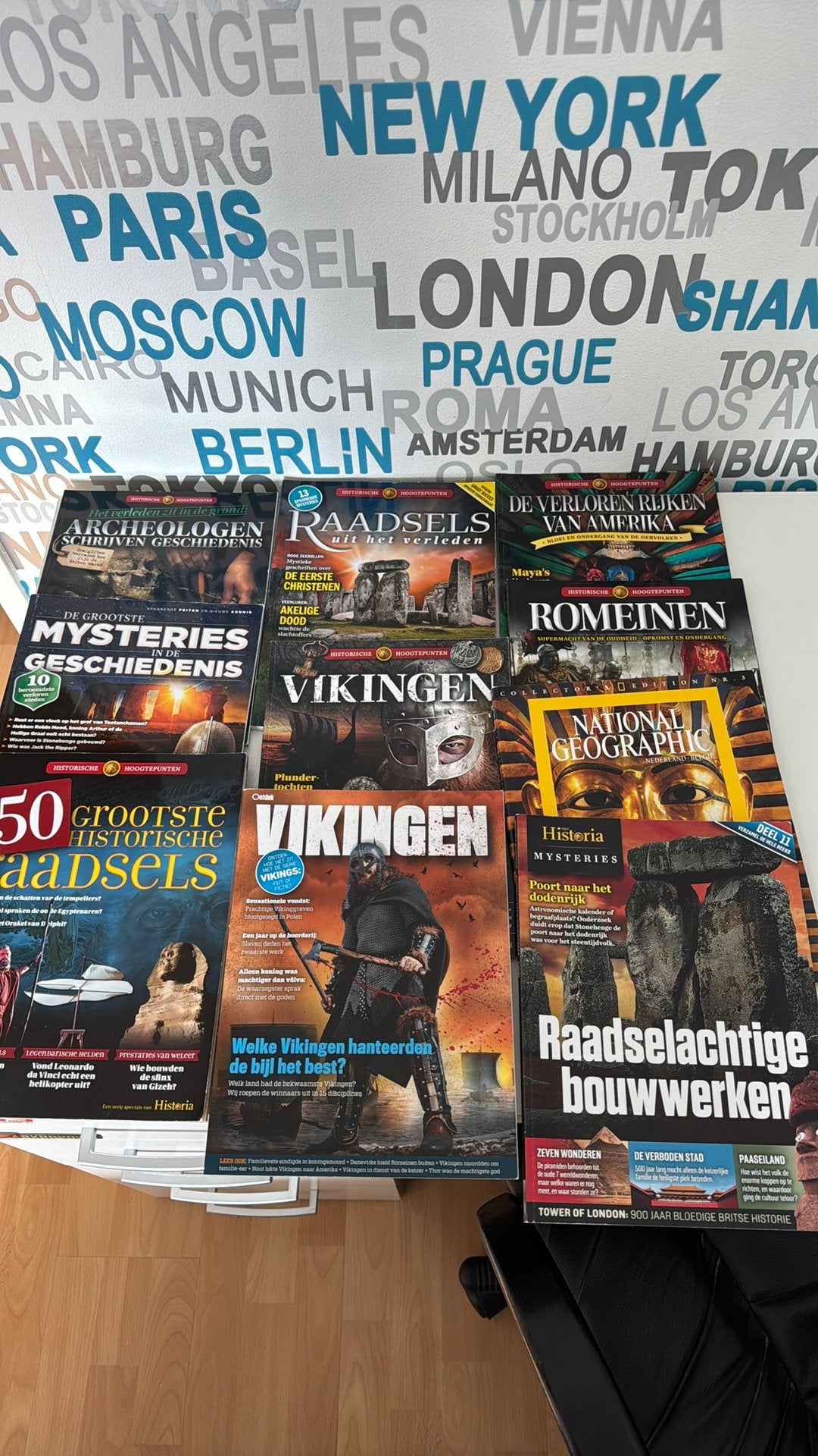 10  tijdschriften Historische hoogtepunten en historia, Ophalen of Verzenden, Zo goed als nieuw, Algemeen