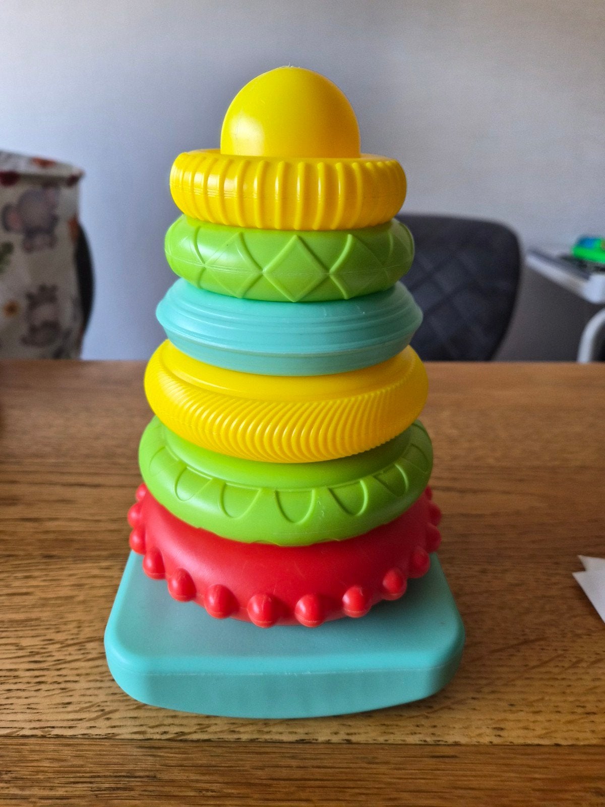 Stapelring Toren Baby Speelgoed, Ophalen, Zo goed als nieuw, Overige typen