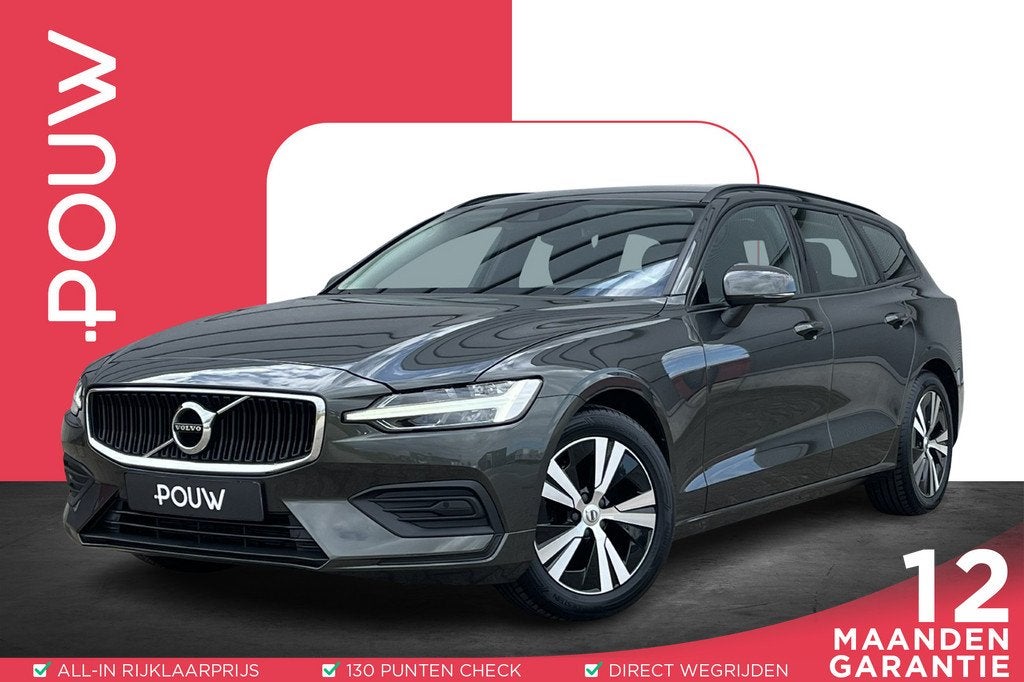 Volvo V60 2.0 B3 163pk AUT Momentum Advantage | Trekhaak | L, 12 maanden, Euro 6, 4 cilinders, 1634 kg