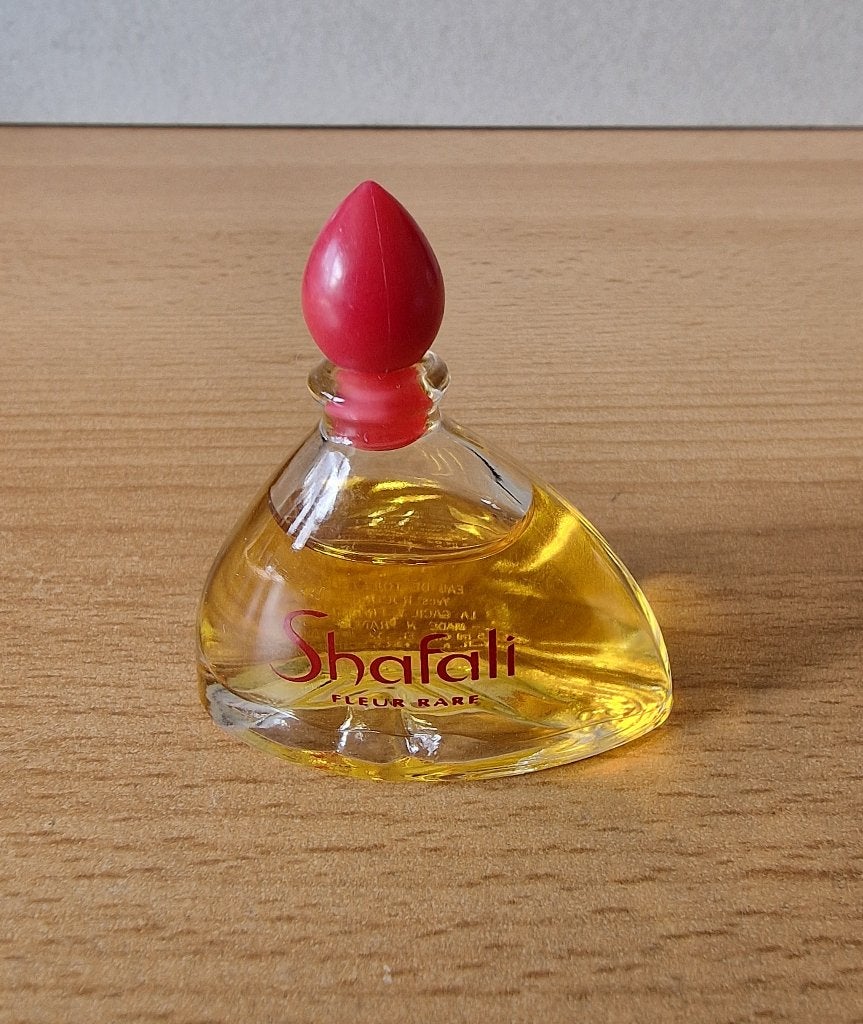 Miniatuur parfum flesje shafali fleur rare, Verzamelen, Ophalen of Verzenden, Zo goed als nieuw, Miniatuur, Gevuld