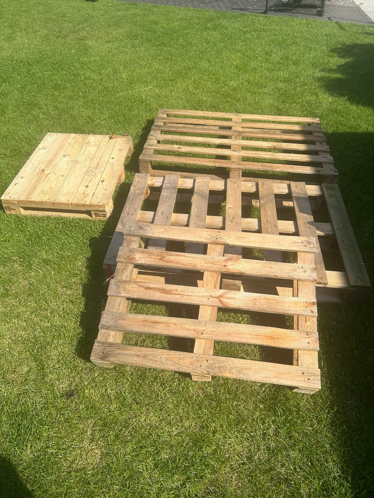 Diverse houten pallets - Verschillende maten, Ophalen, Gebruikt