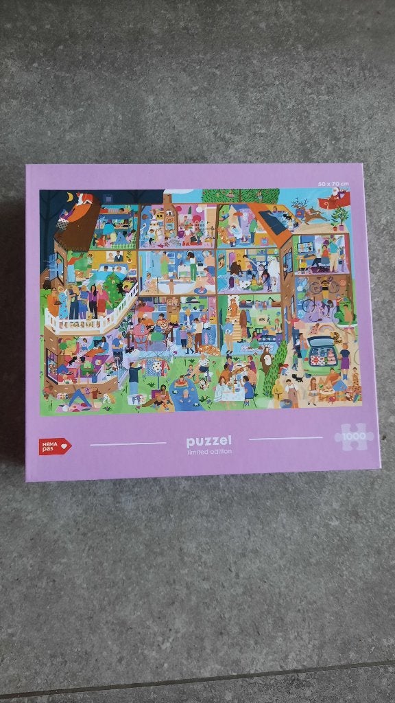 Nieuwe limited edition puzzel hema, Ophalen of Verzenden, 500 t/m 1500 stukjes, Zo goed als nieuw, Legpuzzel