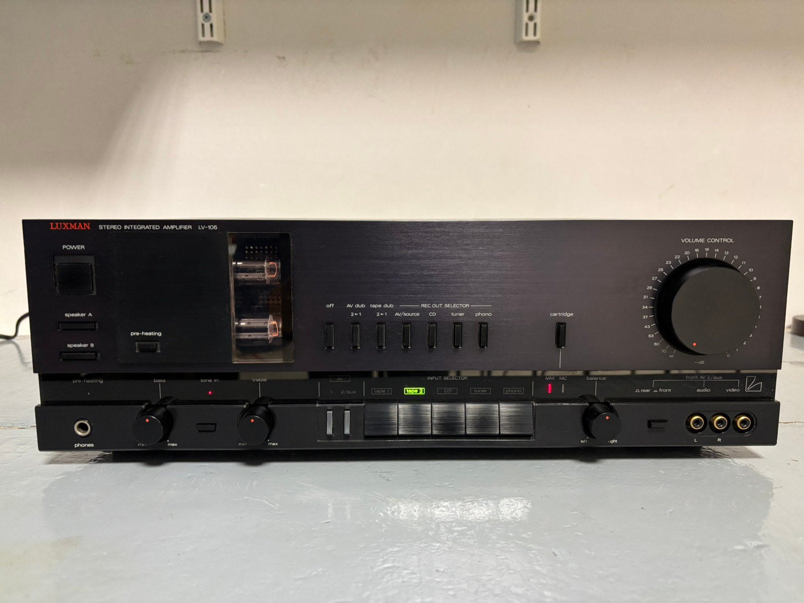 Luxman hybride buizen versterker, Ophalen, Zo goed als nieuw, Overige merken