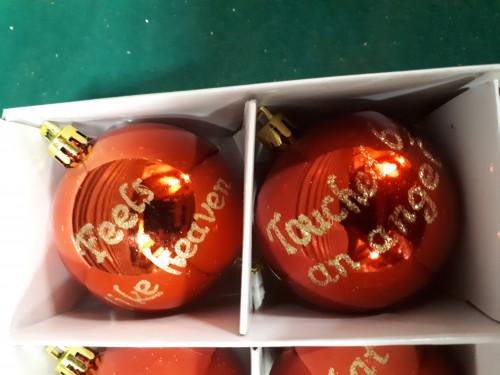 36/a kerstballen rood kunststof 9 stuks, Ophalen of Verzenden, 'T Olde Gre-j, Info@toldegrej.nl, Endepoelstraat 20f Didam
