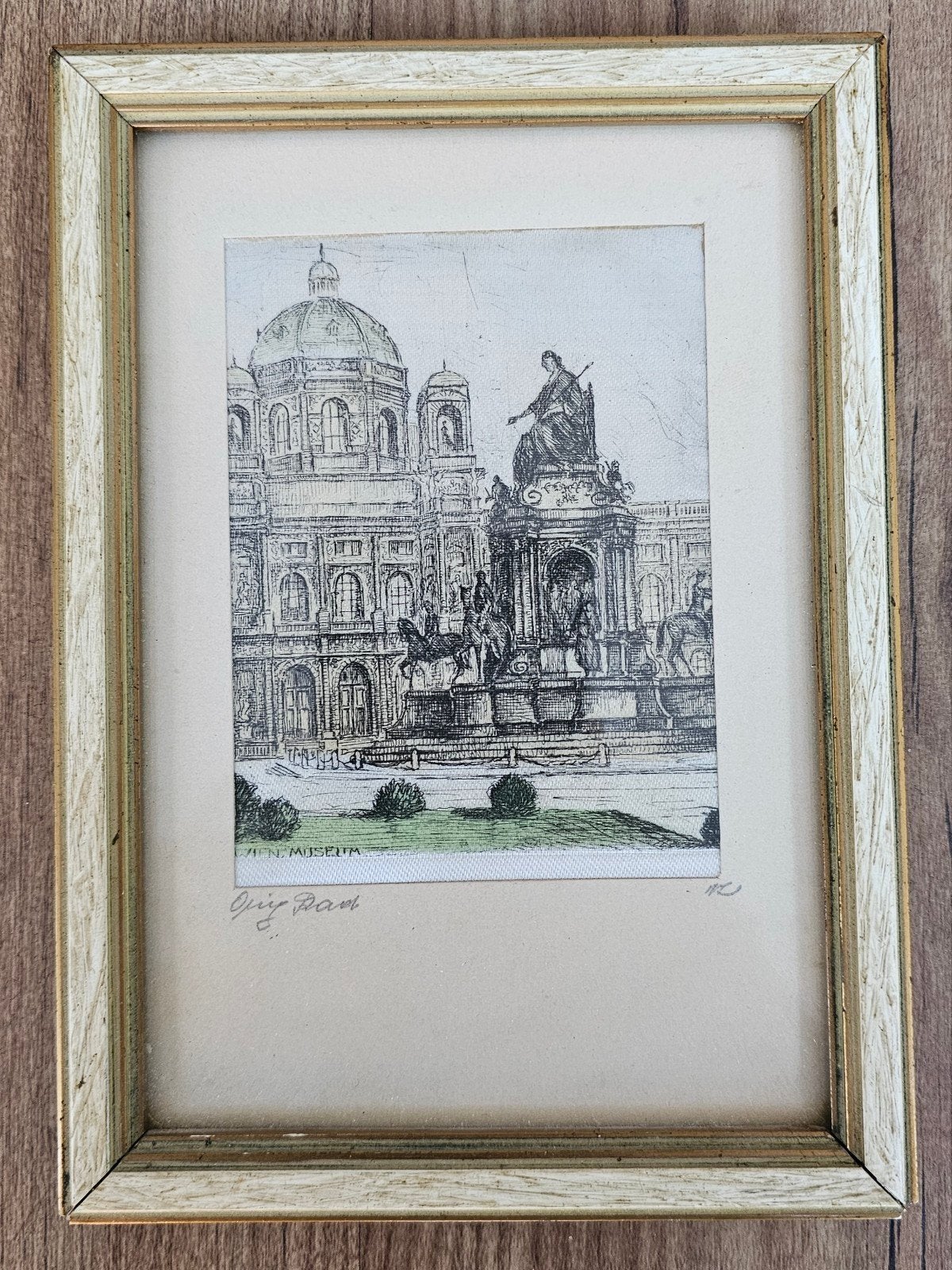 Wien Museum, Verzenden, Ingelijst