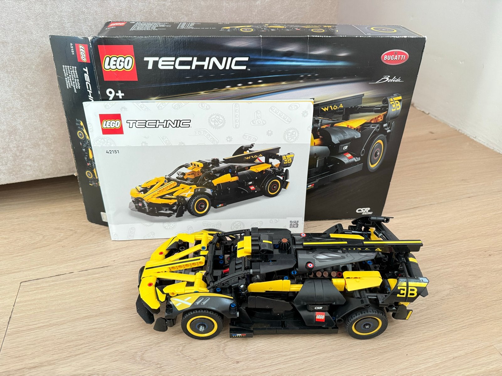 LEGO Technic 42151 Bugatti Bolide - Zo goed als nieuw, Ophalen of Verzenden, Zo goed als nieuw, Overige merken